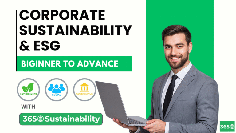 Corporate ESG and Sustainability Masterclass