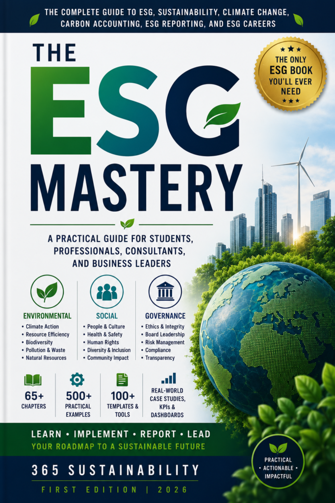 The Complete ESG Mastery -The Ultimate Guide to Sustainability, ESG, Climate Change Careers, Skill Development