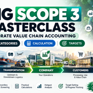 GHG Scope 3 Masterclass: Corporate Value Chain Accounting, All 15 Categories & Target Setting